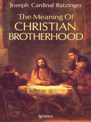cover image of Meaning of Christian Brotherhood